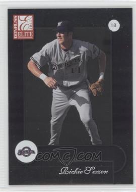 2001 Donruss Elite - [Base] #132 - Richie Sexson