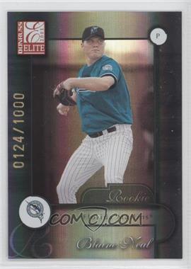 2001 Donruss Elite - [Base] #179 - Blaine Neal /1000