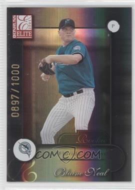 2001 Donruss Elite - [Base] #179 - Blaine Neal /1000