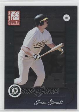 2001 Donruss Elite - [Base] #35 - Jason Giambi