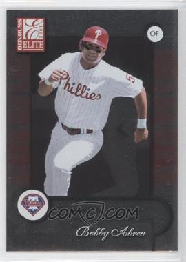 2001 Donruss Elite - [Base] #53 - Bobby Abreu