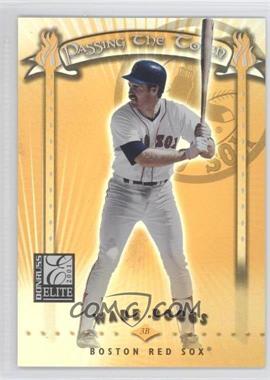 2001 Donruss Elite - Passing the Torch #PT-23 - Wade Boggs, Nomar Garciaparra /500