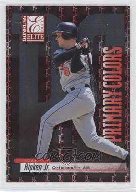 2001 Donruss Elite - Primary Colors - Red #PC-3 - Cal Ripken Jr. /975