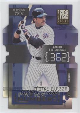 2001 Donruss Elite - Prime Numbers - Die-Cut #PN-6B - Mike Piazza /302