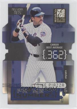 2001 Donruss Elite - Prime Numbers - Die-Cut #PN-6B - Mike Piazza /302