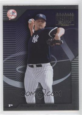 2001 Donruss Signature Series - [Base] #71 - Roger Clemens