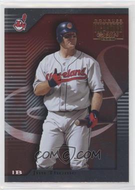 2001 Donruss Signature Series - [Base] #83 - Jim Thome