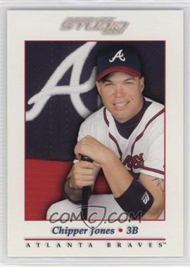 2001 Donruss Studio - [Base] #4 - Chipper Jones