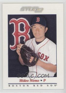 2001 Donruss Studio - [Base] #46 - Hideo Nomo