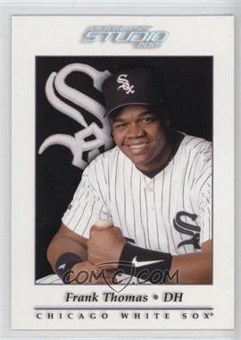 2001 Donruss Studio - [Base] #7 - Frank Thomas