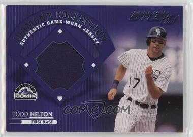 2001 Donruss Studio - Diamond Collection #DC-15 - Todd Helton