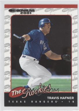 2001 Donruss The Rookies - [Base] #R22 - Travis Hafner