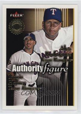 2001 Fleer Authority - Authority Figures #13 AF - Alex Rodriguez, Travis Hafner /1750