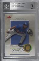 Authority Rookie - Henry Mateo [BGS 9 MINT] #/25