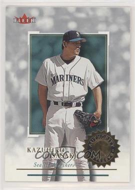 2001 Fleer Authority - [Base] #100 - Kazuhiro Sasaki