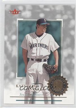 2001 Fleer Authority - [Base] #100 - Kazuhiro Sasaki