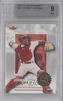 Authority Rookie - Johnny Estrada [BGS 9 MINT] #/2,001