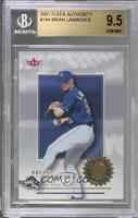 Authority Rookie - Brian Lawrence [BGS 9.5 GEM MINT] #/2,001