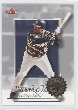 2001 Fleer Authority - [Base] #79 - Tony Gwynn