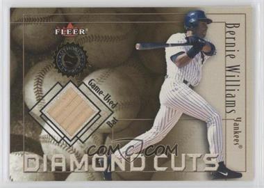 2001 Fleer Authority - Diamond Cuts #_BEWI - Bernie Williams (Bat)