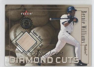 2001 Fleer Authority - Diamond Cuts #_BEWI - Bernie Williams (Bat)