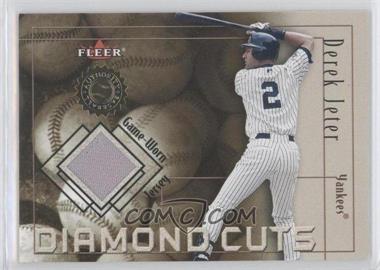 2001 Fleer Authority - Diamond Cuts #_DEJE.1 - Derek Jeter (Jersey)