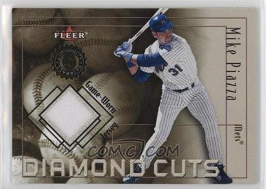 2001 Fleer Authority - Diamond Cuts #_MIPI.2 - Mike Piazza (Jersey)