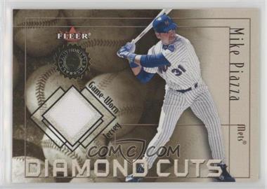 2001 Fleer Authority - Diamond Cuts #_MIPI.2 - Mike Piazza (Jersey)