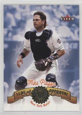 2001 Fleer Authority - Seal of Approval #5 SA - Mike Piazza