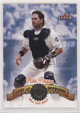 2001 Fleer Authority - Seal of Approval #5 SA - Mike Piazza