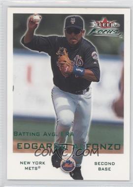 2001 Fleer Focus - [Base] - Batting Avg./ERA #100 - Edgardo Alfonzo /324