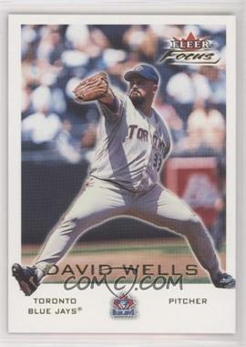 2001 Fleer Focus - [Base] #166 - David Wells