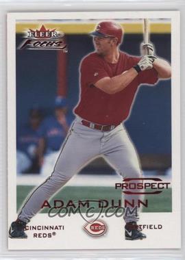 2001 Fleer Focus - [Base] #216 - Adam Dunn /1999