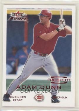 2001 Fleer Focus - [Base] #216 - Adam Dunn /1999