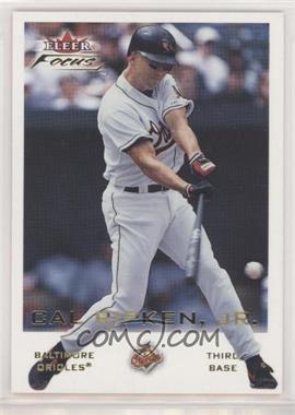 2001 Fleer Focus - [Base] #73 - Cal Ripken Jr.