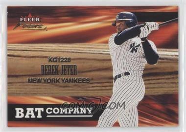 2001 Fleer Focus - Bat Company #6 BC - Derek Jeter