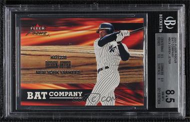 2001 Fleer Focus - Bat Company #6 BC - Derek Jeter [BGS 8.5 NM‑MT+]