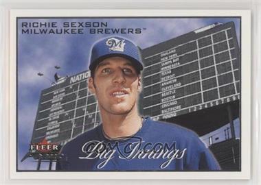 2001 Fleer Focus - Big Innings #6BI - Richie Sexson