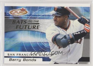 2001 Fleer Futures - Bats to the Future #20BF - Barry Bonds