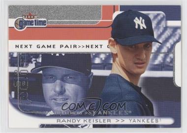 2001 Fleer Game Time - [Base] #100 - Randy Keisler, Roger Clemens /2000