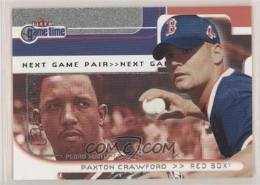 2001 Fleer Game Time - [Base] #108 - Paxton Crawford, Pedro Martinez /2000