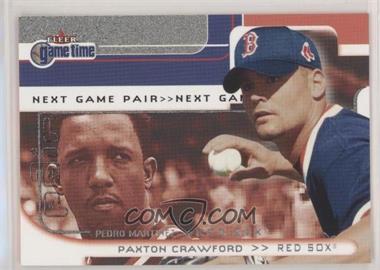 2001 Fleer Game Time - [Base] #108 - Paxton Crawford, Pedro Martinez /2000