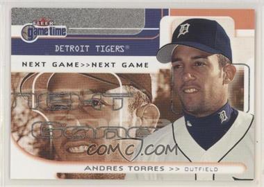 2001 Fleer Game Time - [Base] #118 - Andres Torres /2000