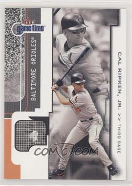 2001 Fleer Game Time - [Base] #50 - Cal Ripken Jr.