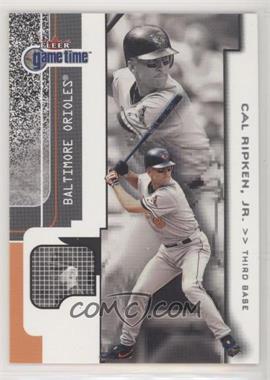 2001 Fleer Game Time - [Base] #50 - Cal Ripken Jr.