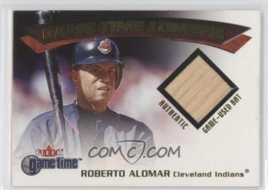 2001 Fleer Game Time - Gamers Lumber #_ROAL - Roberto Alomar
