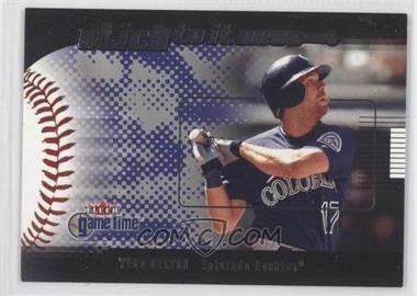 2001 Fleer Game Time - Sticktoitness #12 S - Todd Helton