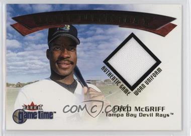 2001 Fleer Game Time - Uniformity #_FRMC - Fred McGriff