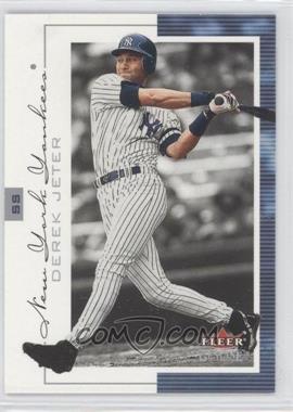 2001 Fleer Genuine - [Base] #1 - Derek Jeter