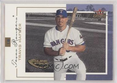 2001 Fleer Genuine - [Base] #104 - Travis Hafner /1500